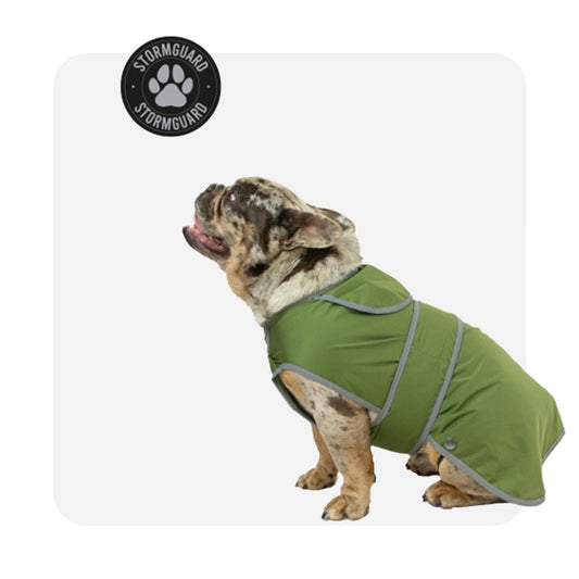 Ancol Stormguard Soft Shell Khaki Dog Coat