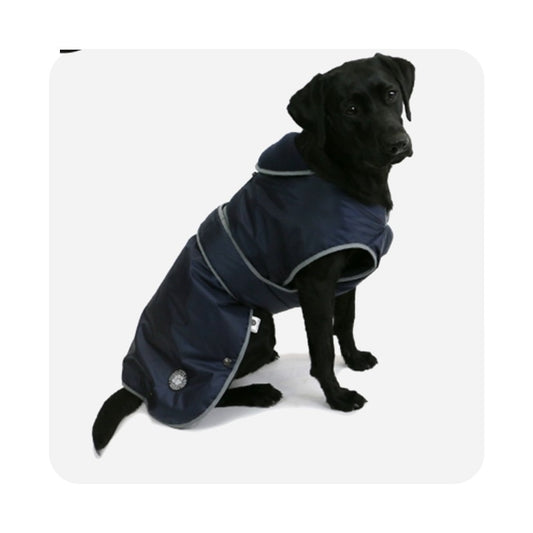Ancol Stormguard Navy Dog Coat