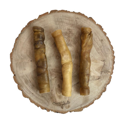 Buffalo & Camel Skin Jumbo Rolls (Natural Dog Treats)