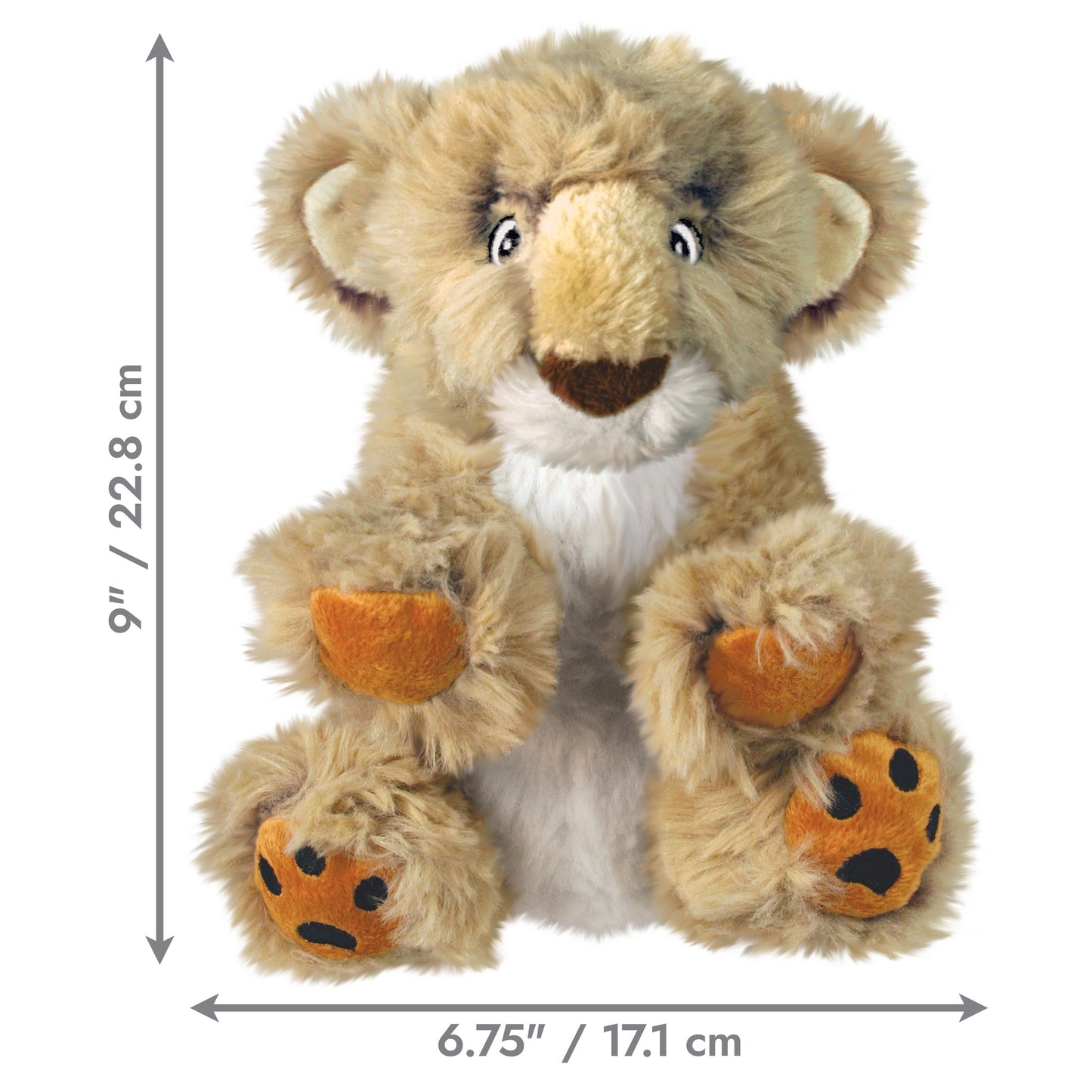 KONG Comfort Kiddos & Comfort Tykes Dog Toys with Removable Squeaker