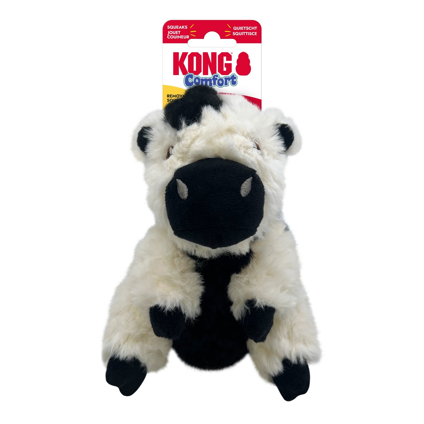 KONG Comfort Kiddos & Comfort Tykes Dog Toys with Removable Squeaker