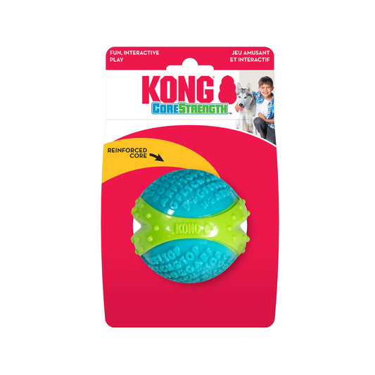 KONG CoreStrength Ball - 2 Sizes - Reinforced For Extra Toughness