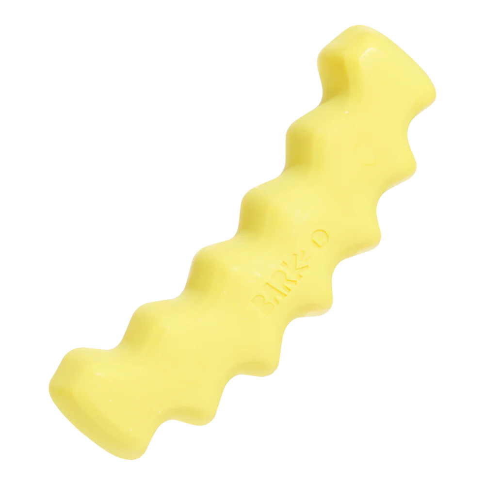 BARK Blue Power Flower, Crinkle Fry, Fairy Dogmother, Fall Fetch Stick & Whiz Squid - Super Chewer - Nylon Dog Toys