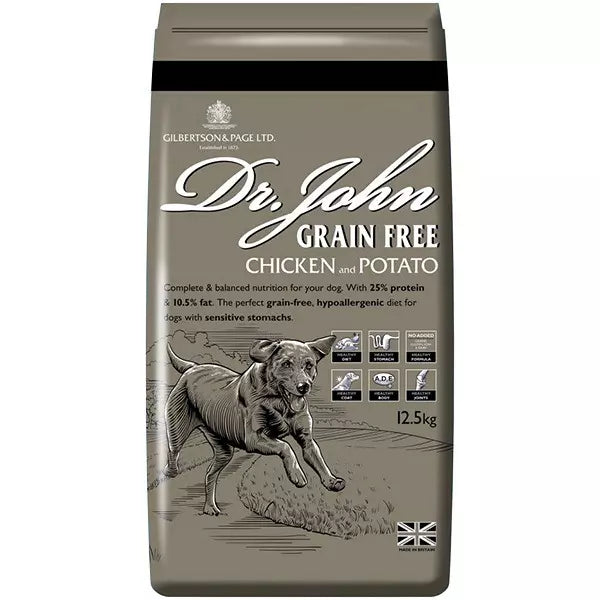 Dr. John Grain Free Chicken & Potato 12.5kg