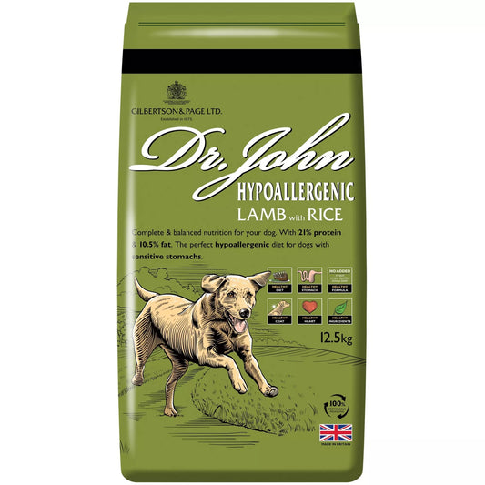 Dr. John Hypoallergenic Lamb & Rice 12.5kg