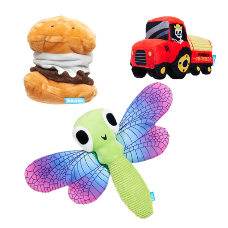 BARK Dragonfly Guy, More S'Mores & Oldest McDonald Dog Toys