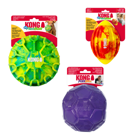 KONG Flexball & KONG Flexball Sport Ball & Football