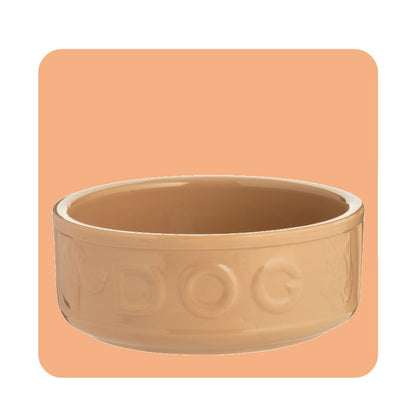 Mason Cash Cane Lettered Dog Bowl