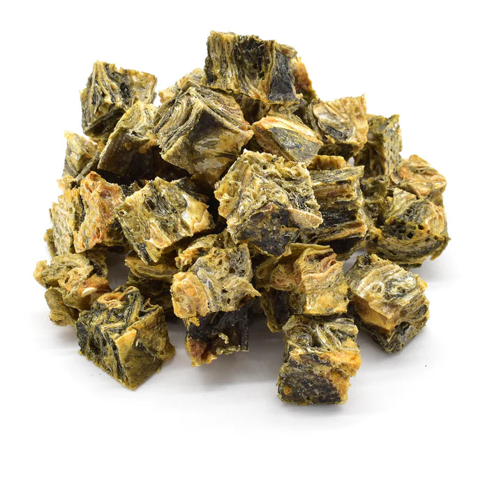 Fish Skin Cubes 2cm (Natural Dog Treats)