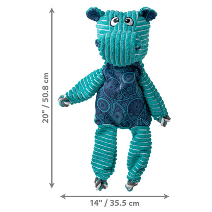 KONG Floppy Knots Bunny, Elephant, Fox & Hippo Dog Toys