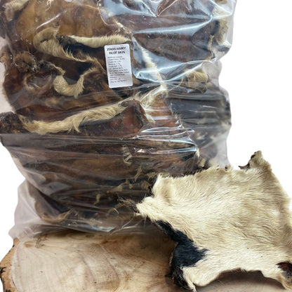 Hairy Beef Bark - Beef Skin (Natural Dog Treats)