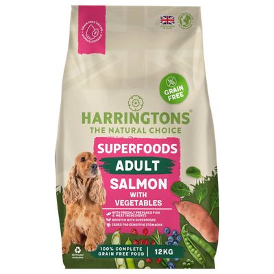 Harringtons Grain Free Superfoods Salmon with Vegetables 12kg