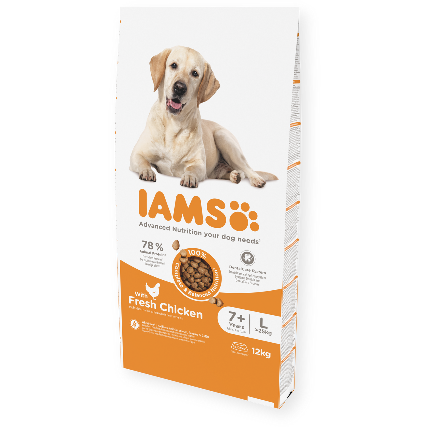 IAMS Advanced Nutrition Senior Large Fresh Chicken 12kg