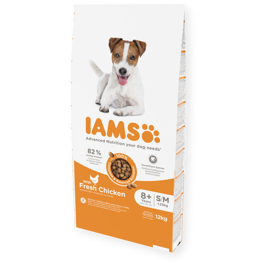 IAMS Advanced Nutrition Senior Small & Medium Fresh Chicken 12kg