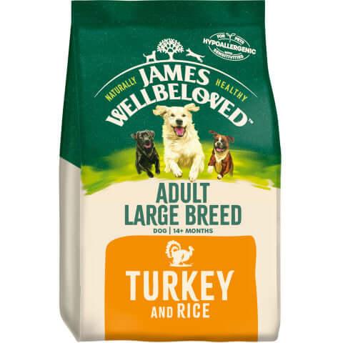 James Wellbeloved Large Breed Turkey & Rice 15kg