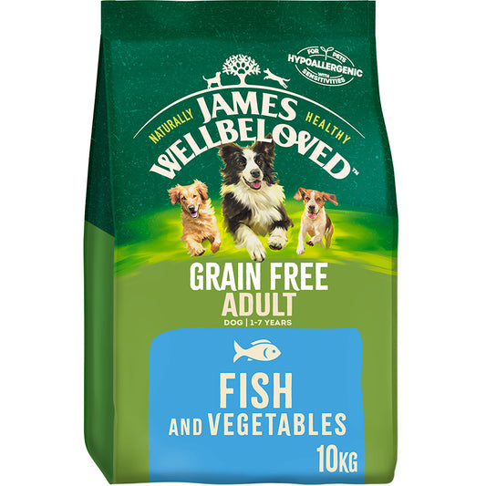 James Wellbeloved Grain Free Fish & Veg 10kg