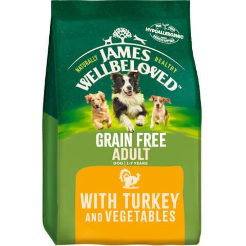 James Wellbeloved Grain Free Turkey & Veg 10kg