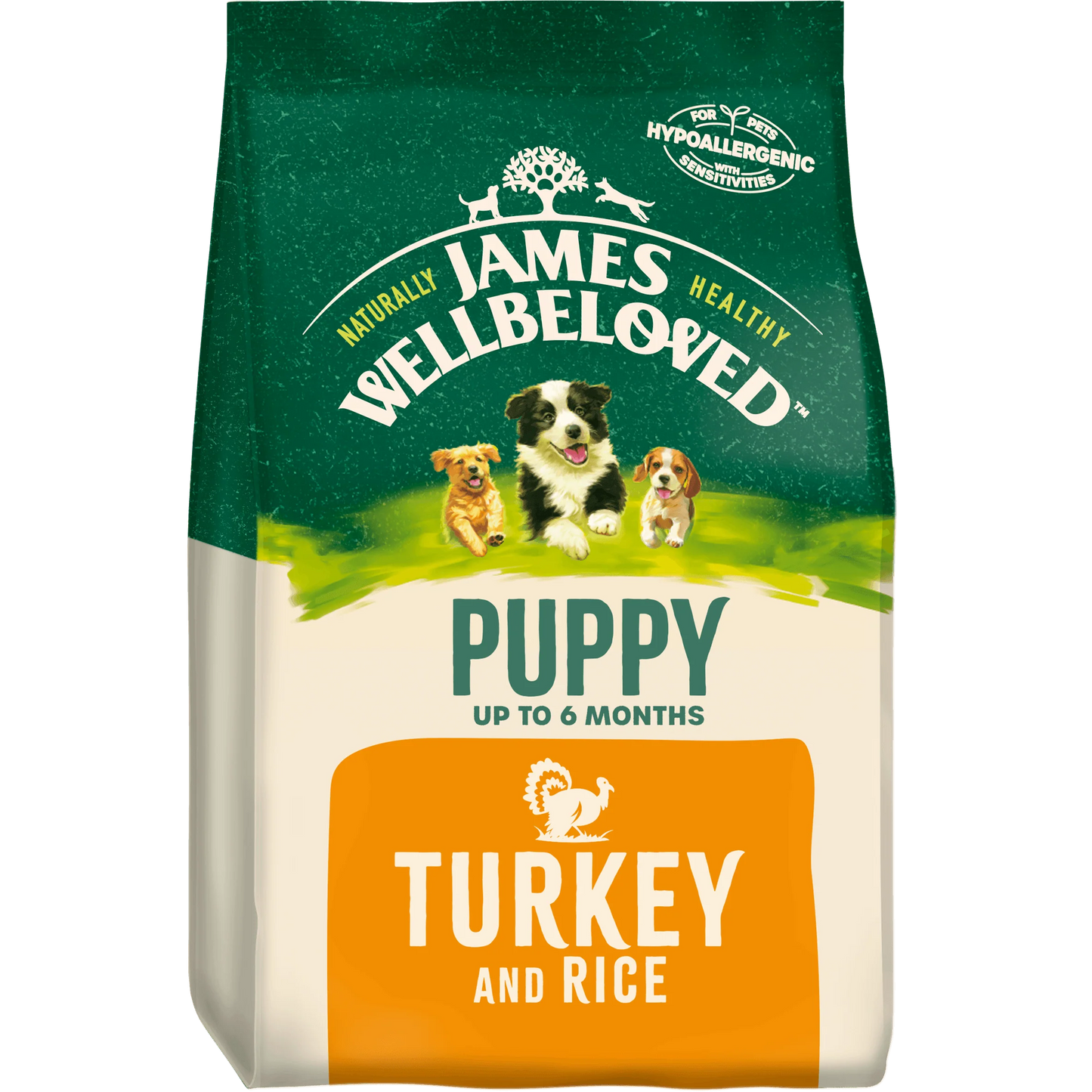 James Wellbeloved Puppy Turkey & Rice 15kg