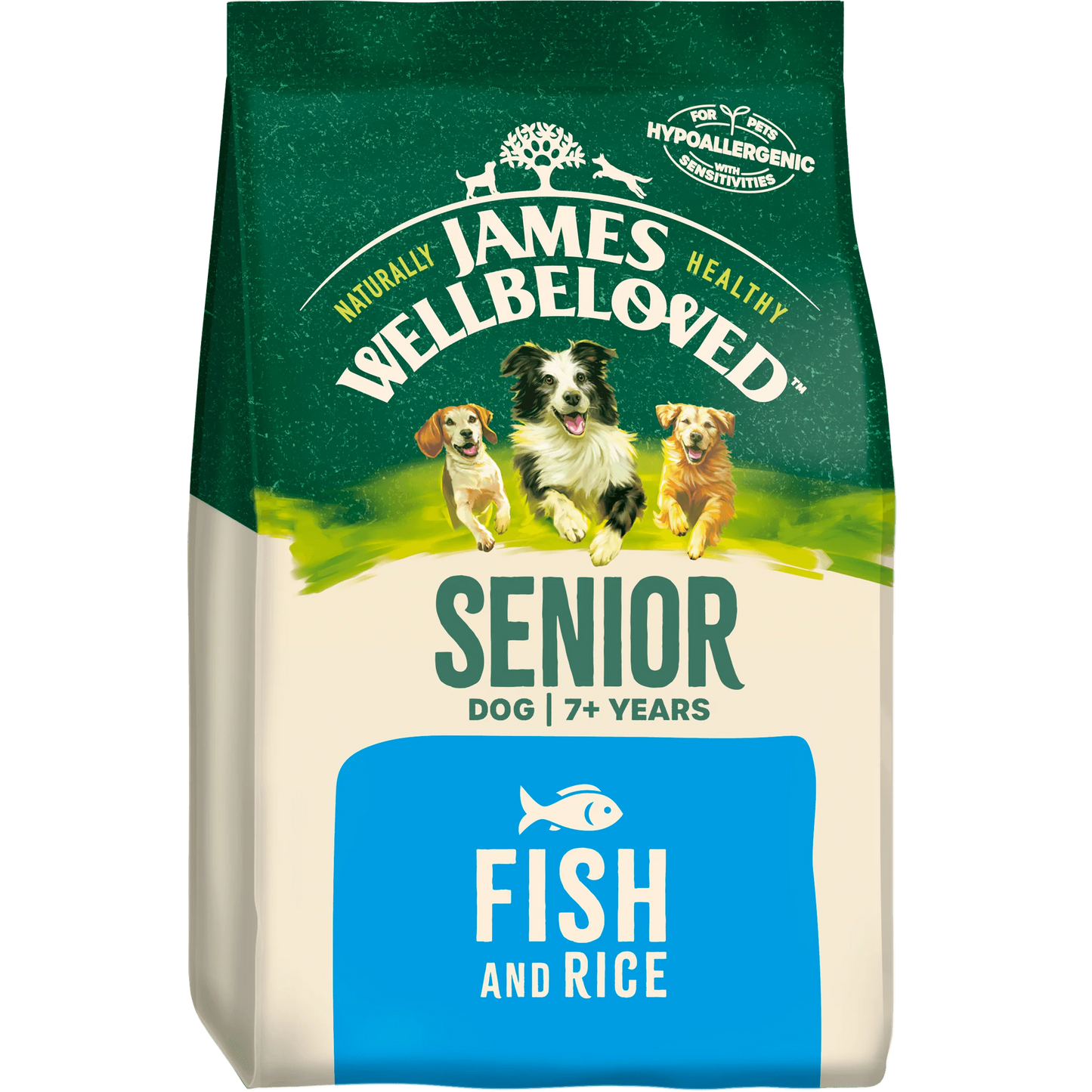 James Wellbeloved Senior Fish & Rice 15kg