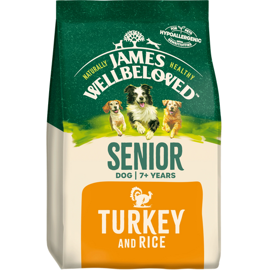 James Wellbeloved Senior Turkey & Rice 15kg