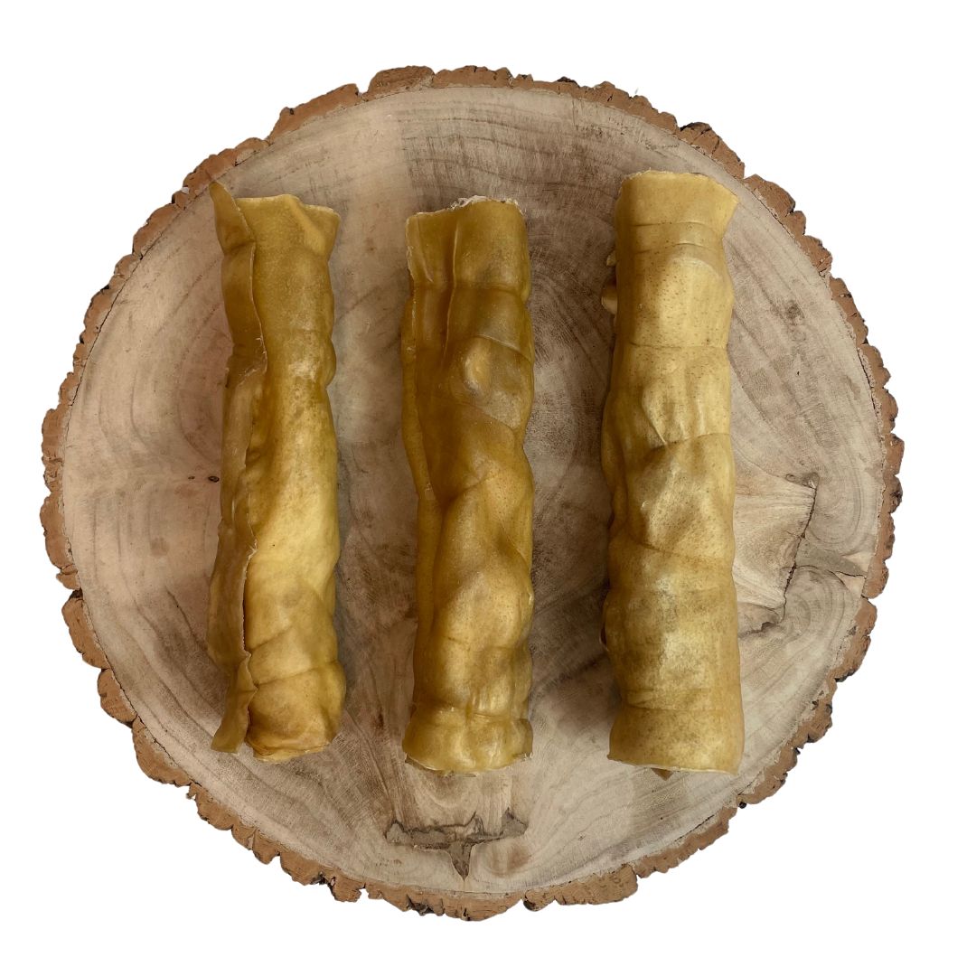 Buffalo & Camel Skin Jumbo Rolls (Natural Dog Treats)