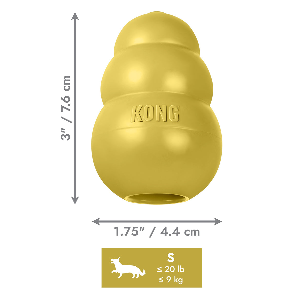 KONG Classic Gold Limited Edition - 3 Sizes