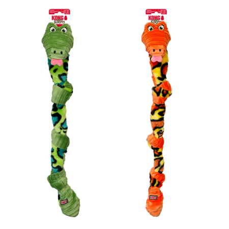 KONG Knots Snake Assorted Md/Lg Dog Toy