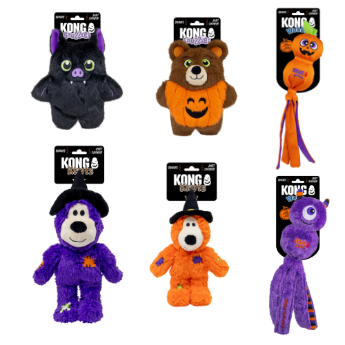KONG Halloween Plush Dog Toys