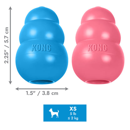 KONG Puppy - 4 Sizes, 2 Colours