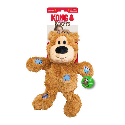 KONG Wild Knots Bear - 4 Sizes, 3 Colours