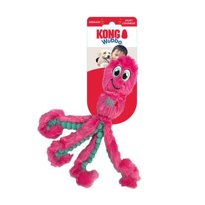 KONG Wubba Octopus - 2 Sizes, 3 Colours
