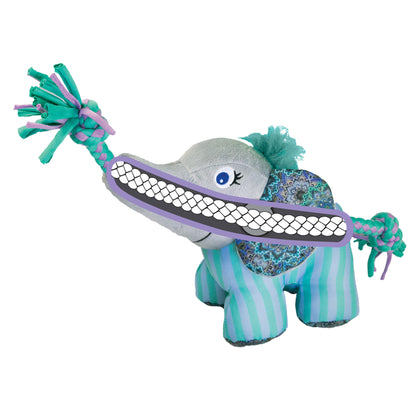 KONG Knots Carnival Elephant & Lion Soft Dog Toys