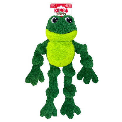 KONG Knots Frog XL Soft Plush Dog Toy