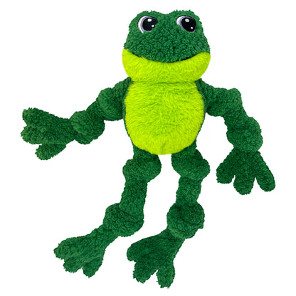 KONG Knots Frog XL Soft Plush Dog Toy