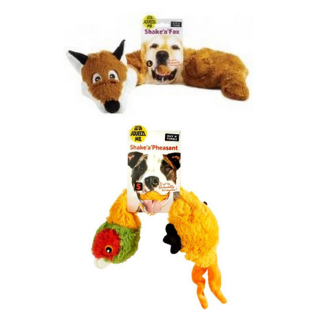 Sharples Ruff 'N' Tumble Shake 'A' Fox & Shake 'A' Pheasant - Small and Large Sizes