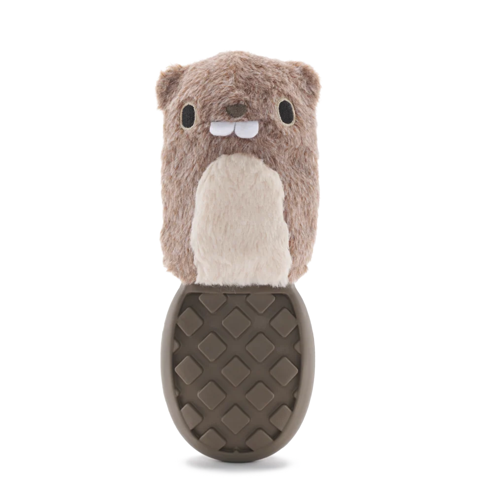 BARK Aurora Beast, Great White Dwight, Hare Raiser, Hippie Hopper & P. B. Beaver - Super Chewer - 2 in 1 Dog Toys