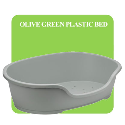 Moderna Domus Olive Green Plastic Dog Bed