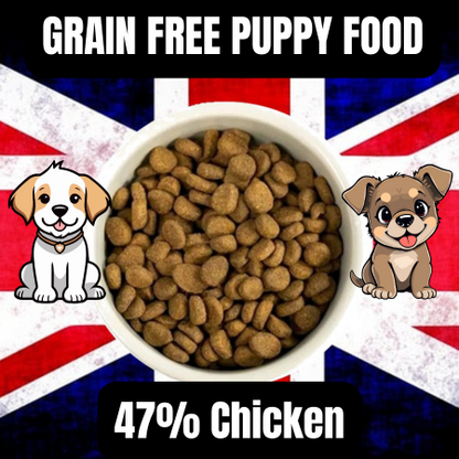 The Delicious Dog Food Company Grain Free Chicken, Lamb & Salmon Adult & Puppy Food 2kg