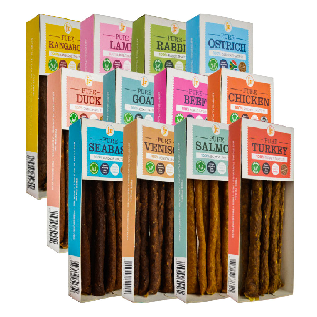 JR Pet Products Pure Meat Sticks - 11 Flavours - 50g