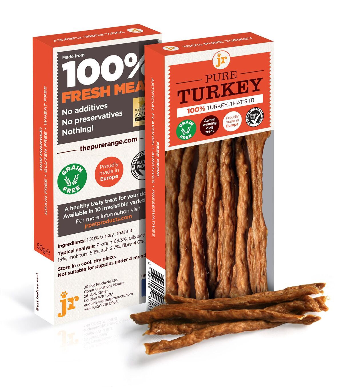 JR Pet Products Pure Meat Sticks - 11 Flavours - 50g