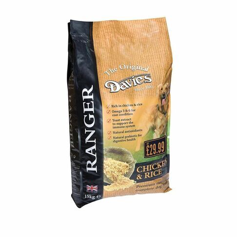 Davies Ranger Chicken & Rice 15kg