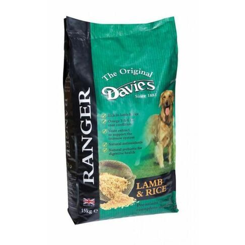 Davies Ranger Lamb & Rice 15kg