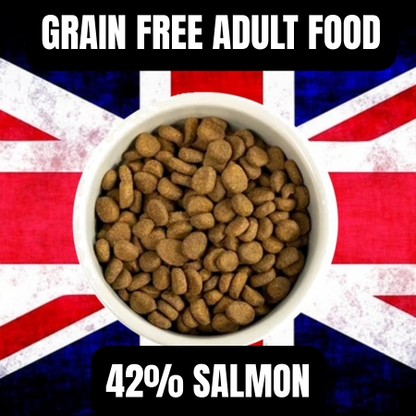 The Delicious Dog Food Company Grain Free Chicken, Lamb & Salmon Adult & Puppy Food 2kg