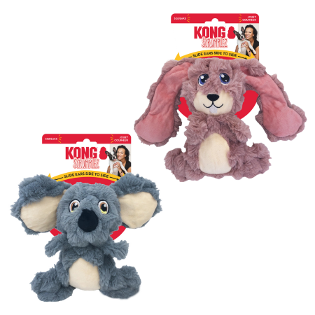 KONG Scrumplez Bunny & Koala Plush Soft Dog Toys