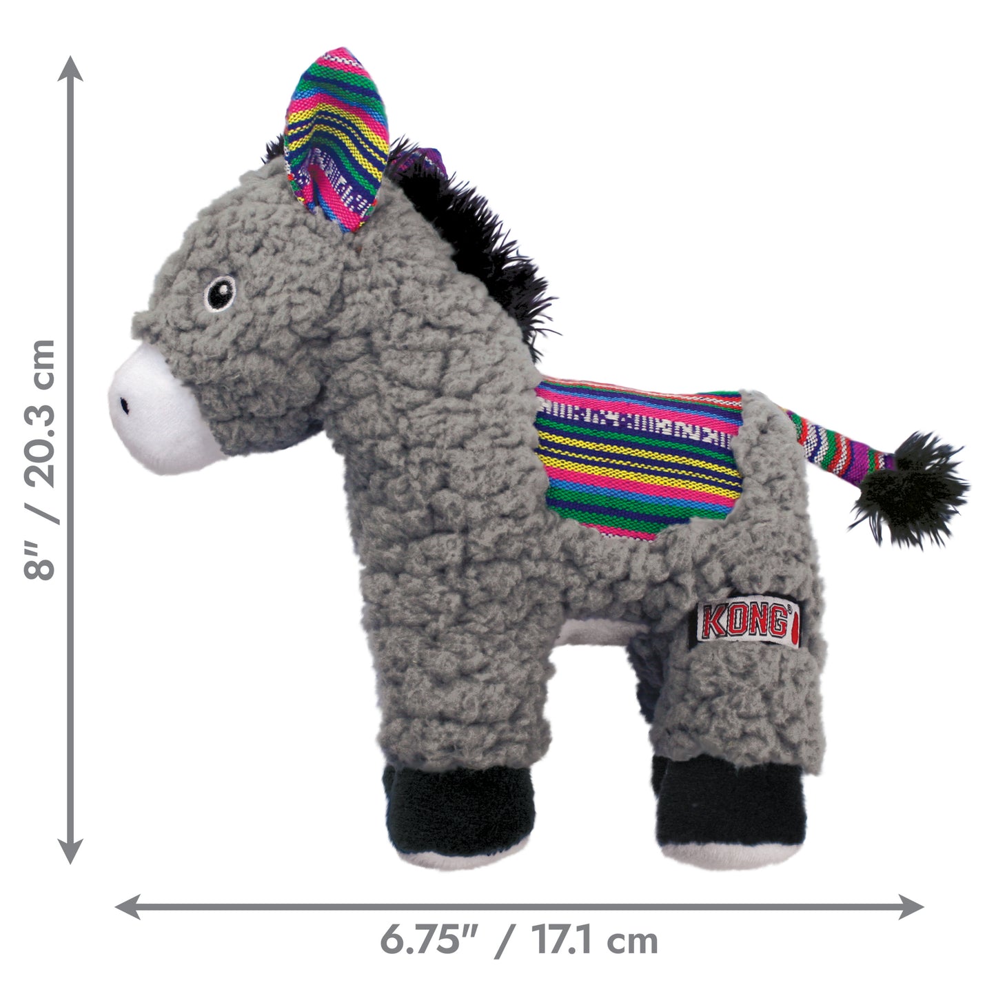 KONG Sherps Llama & Donkey Plush Soft Dog Toys