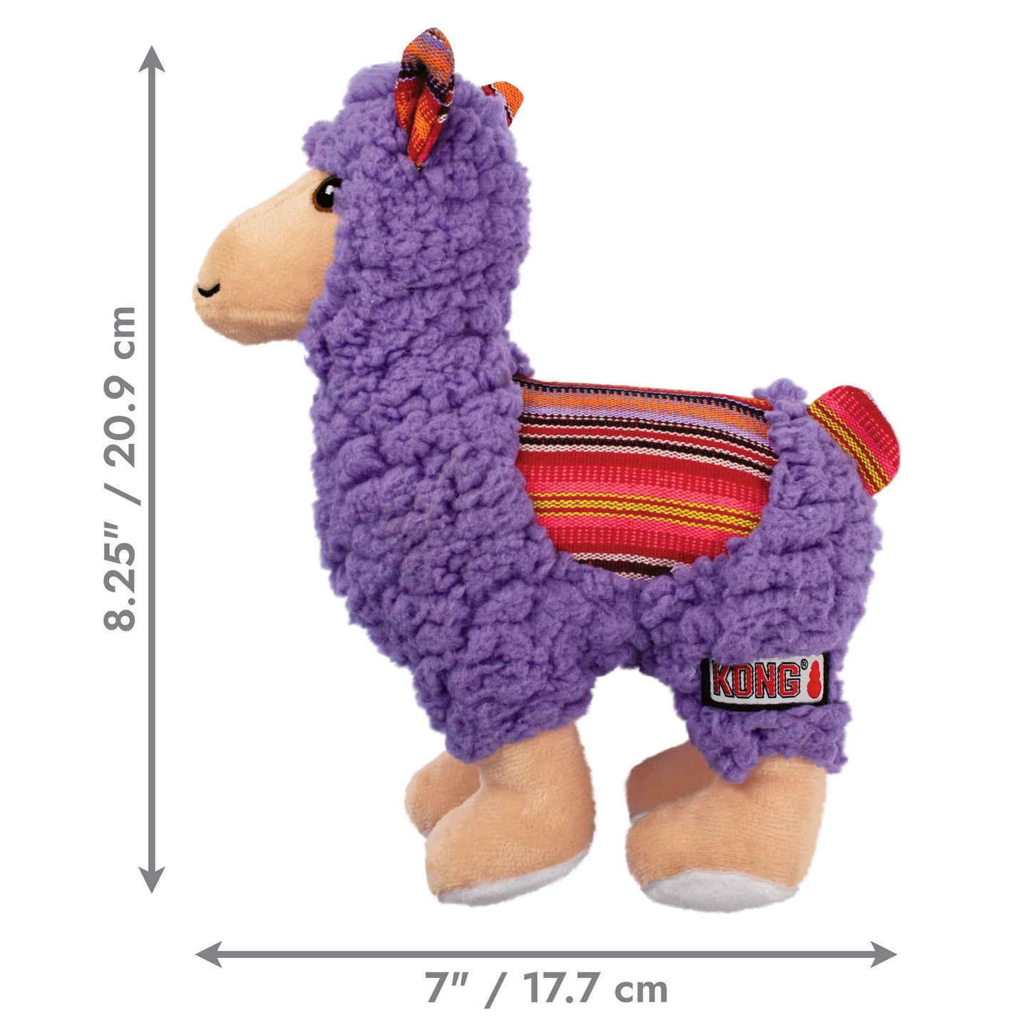 KONG Sherps Llama & Donkey Plush Soft Dog Toys