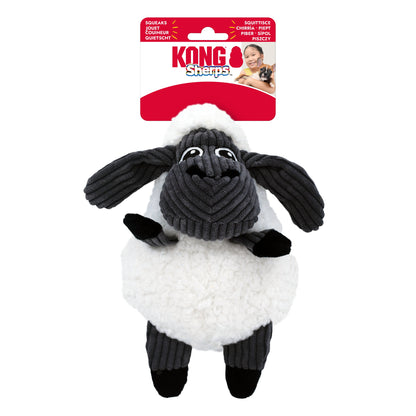 KONG Sherps Llama and Donkey & KONG Sherps Floofs Bighorn, Moose and Sheep Plush Soft Dog Toys