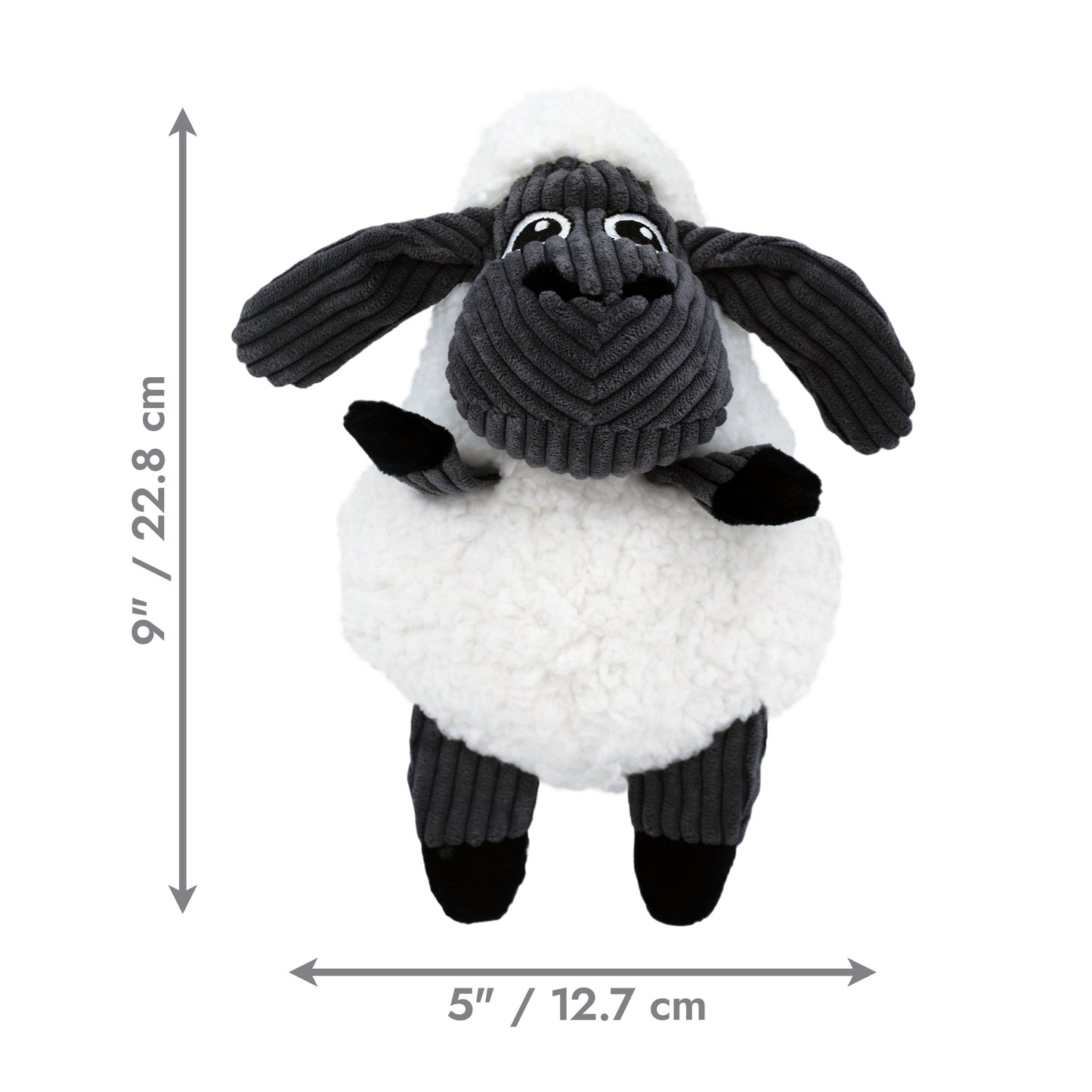 KONG Sherps Llama and Donkey & KONG Sherps Floofs Bighorn, Moose and Sheep Plush Soft Dog Toys