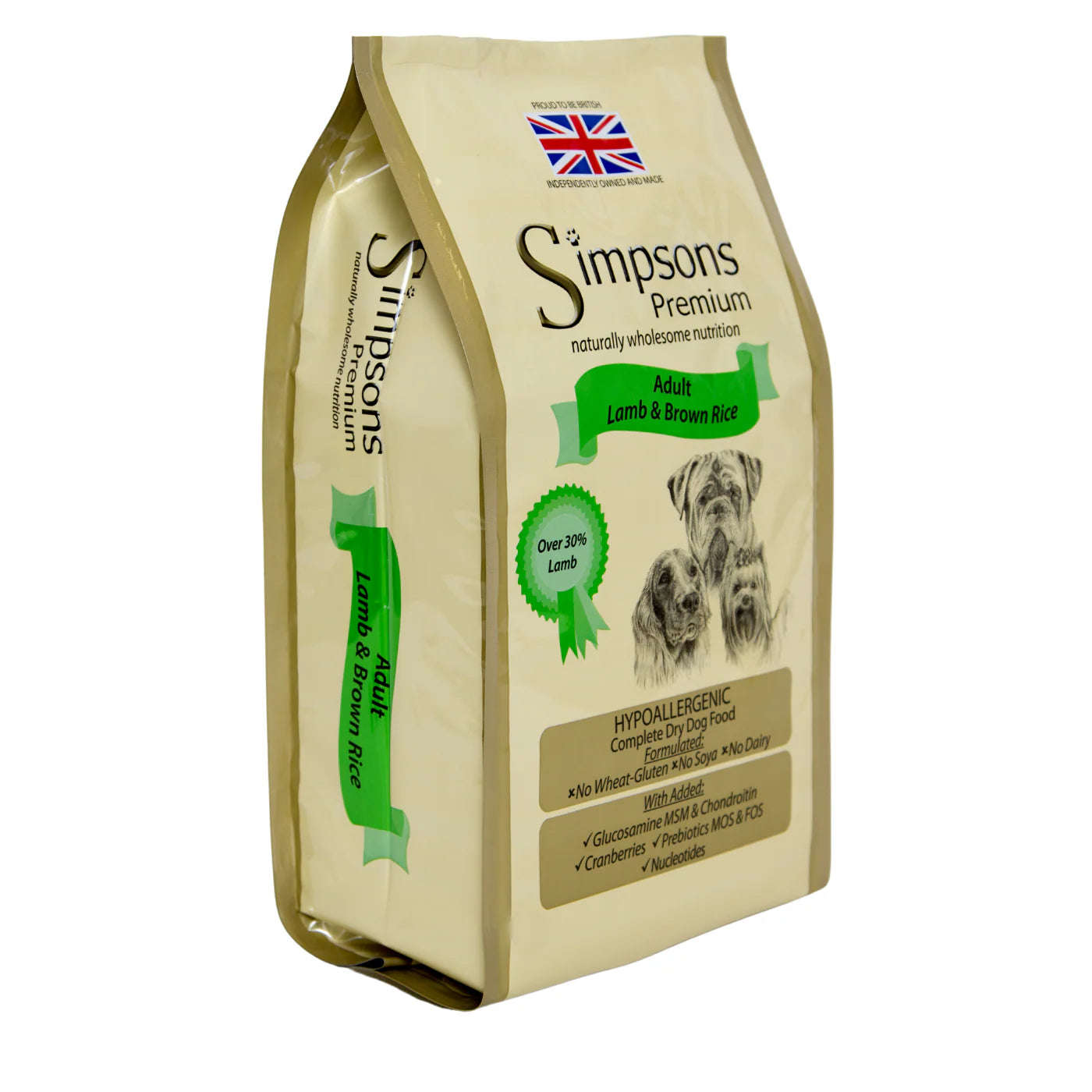 Simpsons Premium Lamb & Brown Rice 12kg