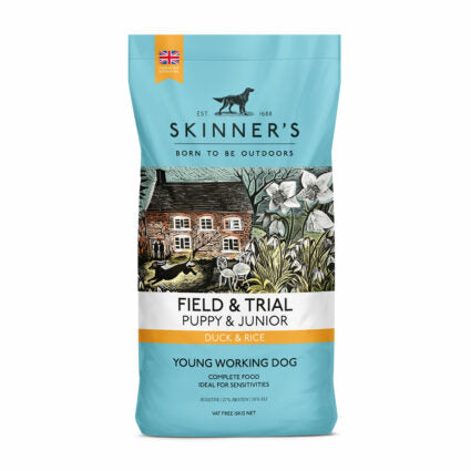 Skinner's Field & Trial Puppy & Junior Duck & Rice 15kg